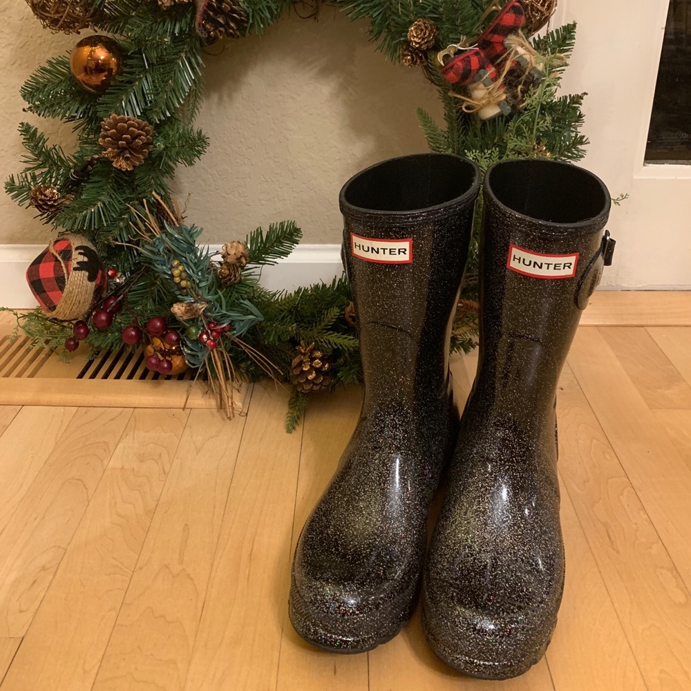 Hunter Boots Original Short Gloss 7US
